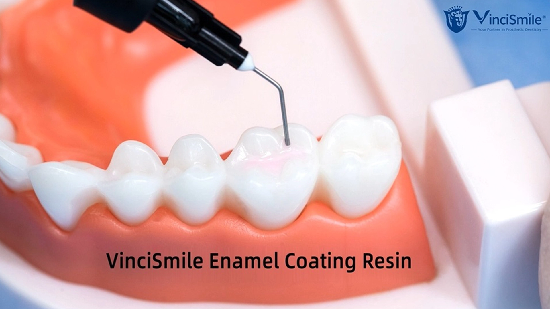 HUGE DENTAL Enamel Coating Resin Video