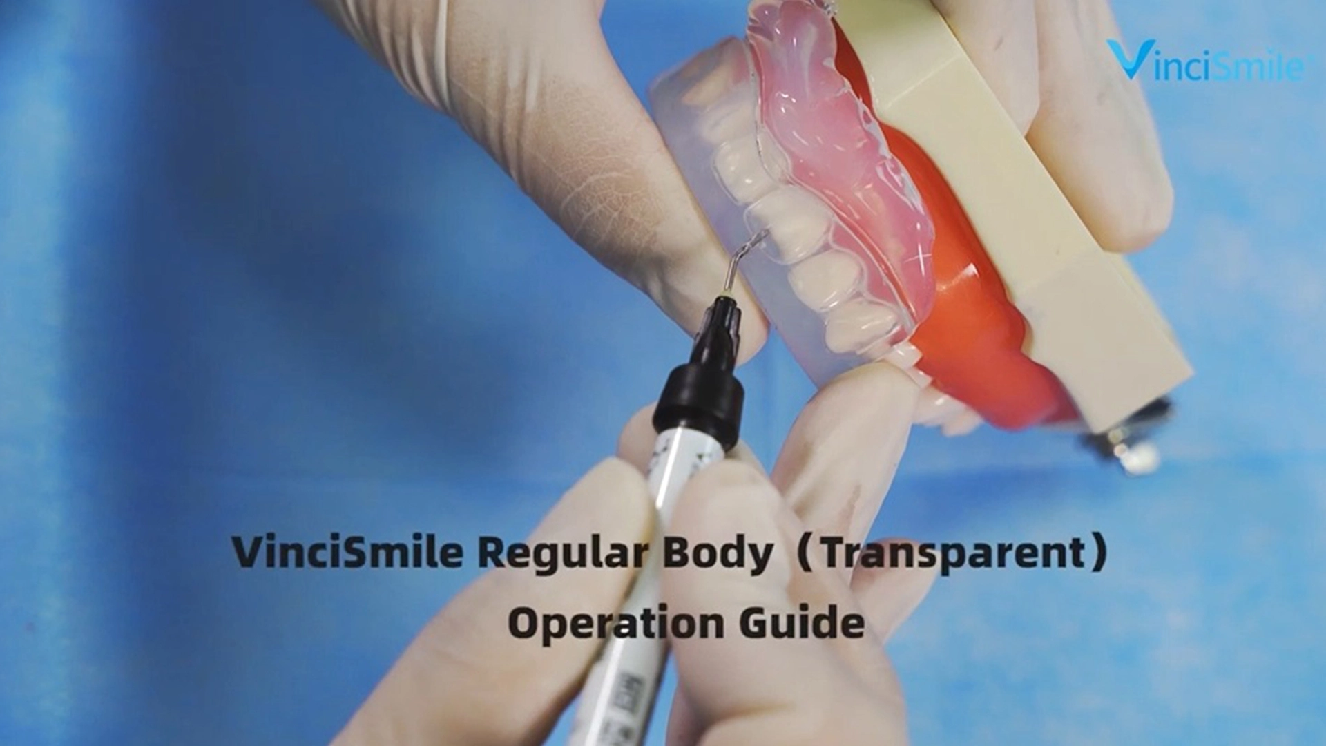 HUGE DENTAL Regular Body (Transparent) Operation Guide